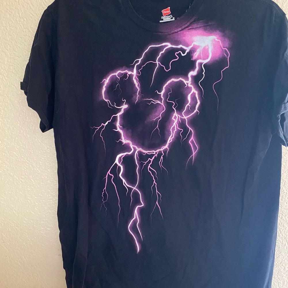 Mickey Mouse Lightning Graphic Tee